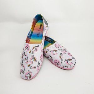 TOMS Unicorn Slip Ons